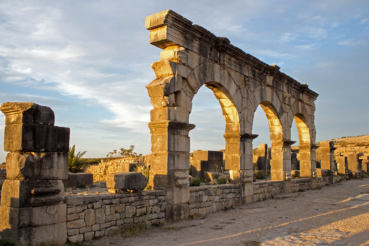 Vizita situl arheologic Volubilis