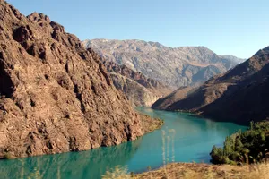 Along Uzbekistan & Kyrgyzstan