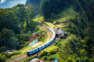 Trans Canada by train