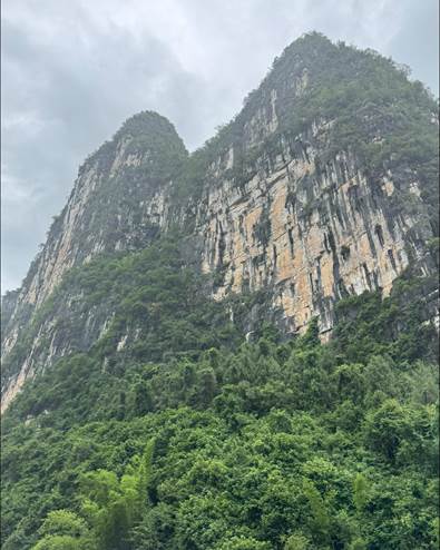 May be an image of mountain